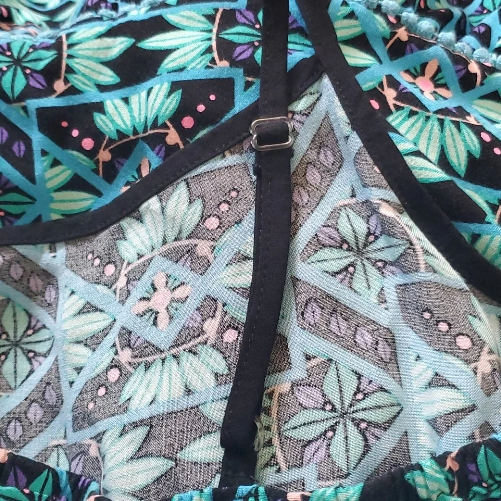 3 for $10 Justice Sundress Tank Bright Tropical Dress Size 14